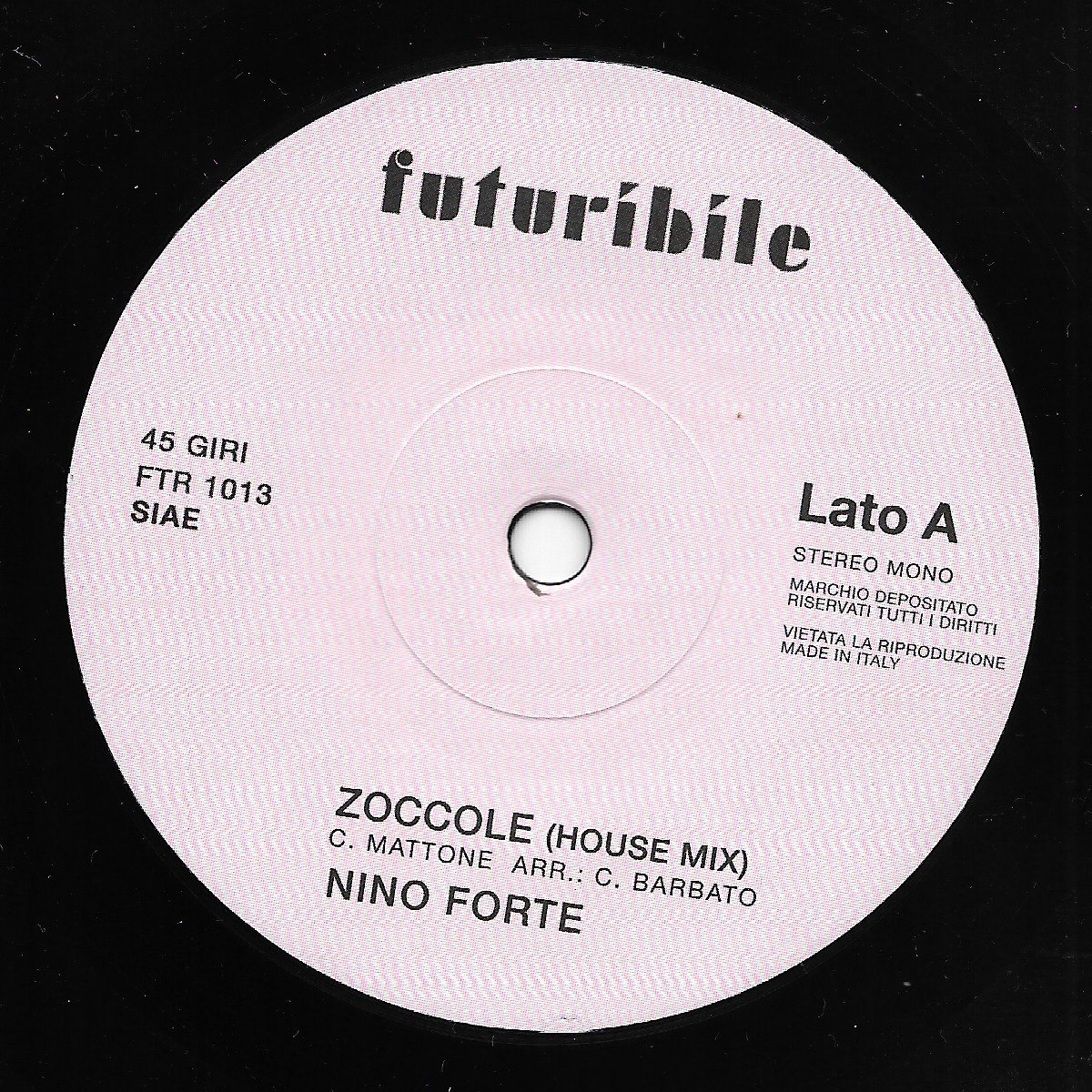 Nino Forte - Zoccole | Futuribile